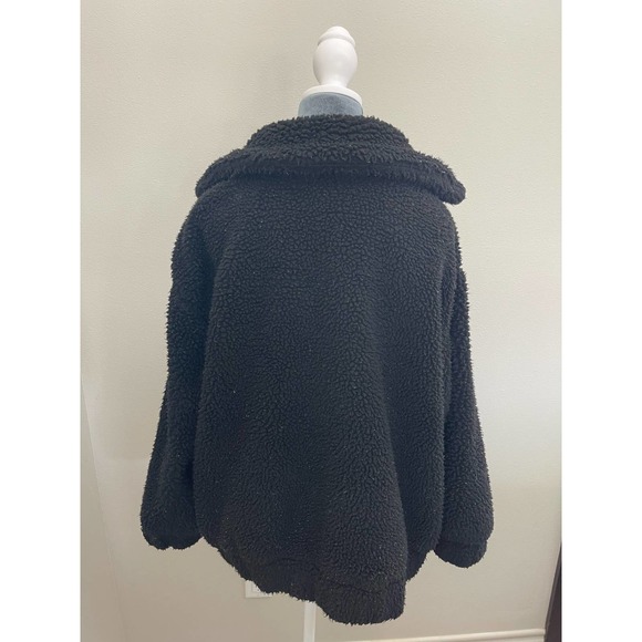 I.AM.GIA Black Pixie Coat Sherpa Style Size XS - Picture 3 of 5